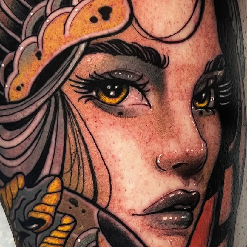 💥Face Details, Tattoo done iat @biglondontattooshow 💥

🔥Thank you Aaron for trusting my work 🙌🏼🙌🏼🙌🏼🔥
.
👌🏼Available appointments October in London 🇬🇧 
📩 Into send me DM 🤙🏼