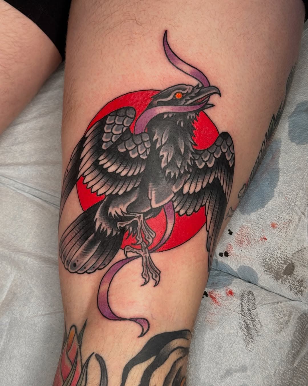 I will always love tattooing crows & ravens!
.
Tattooed at @x.bellingham 
.
Email xkclangex@gmail.com

BOOKING FOR FEB/MAR