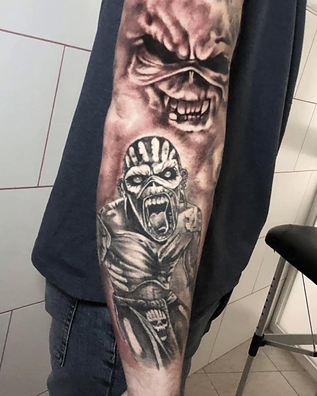 Brazo dedicado a @ironmaiden para el gran Javi
@jconly_official 
#ironmaiden #ironmaidentattoo #lleida #lleidaink #lleidatattoo #tattoolleida #nayoxtattoo #josuoriginaltattoo