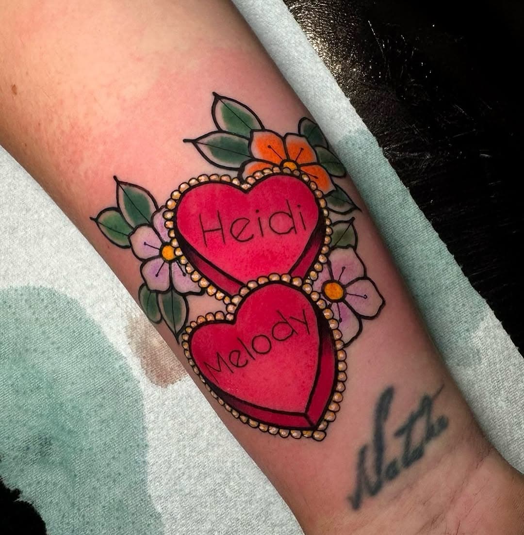 💖HEARTS💖
.
Really enjoyed making these little hearts for Natalie recently !! Always down to do smaller pieces too !! 
.
#kawaiitattooartist #cutetattoo #hearttattoo #glasgowtattoo #lowkeytattooglasgow #neotraditionaltattoo #scottishtattoo