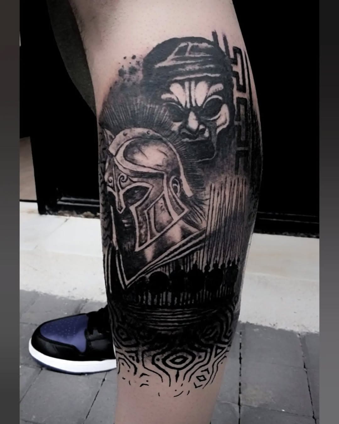 Cover Up
Done from @george_crossover with Emalla Grand and Emalla Eliot Cartridges 
__________________________
#ink #inked #realism #realismtattoo ##coverup #covertattoo #greekwarrior #warriortattoo @emalla.official @emalla.fiona @emalla.machine  @emalla.grece #πατρα #emallaeliotcartridge #emalla #πατρα #vacay #maketattooingsafe  #patrastattoo  #tattoo #tattoos  #patra #greece #emallaproteam  #crossovertattoo #crossovertattoostudio #georgeapostolopoulos