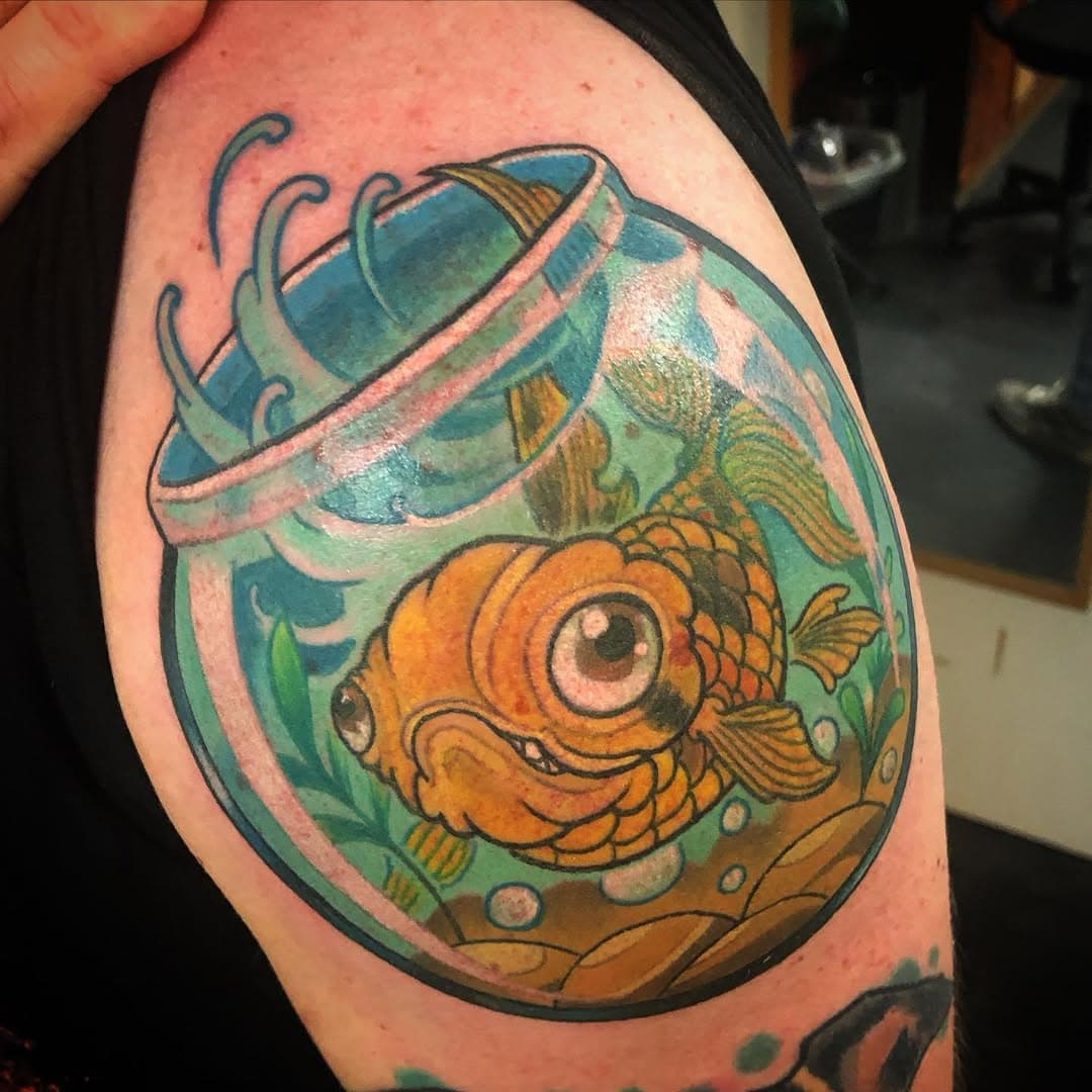 Every session with Misha is a winner! Here’s a tribute to his fish who killed all the other fish in the tank!