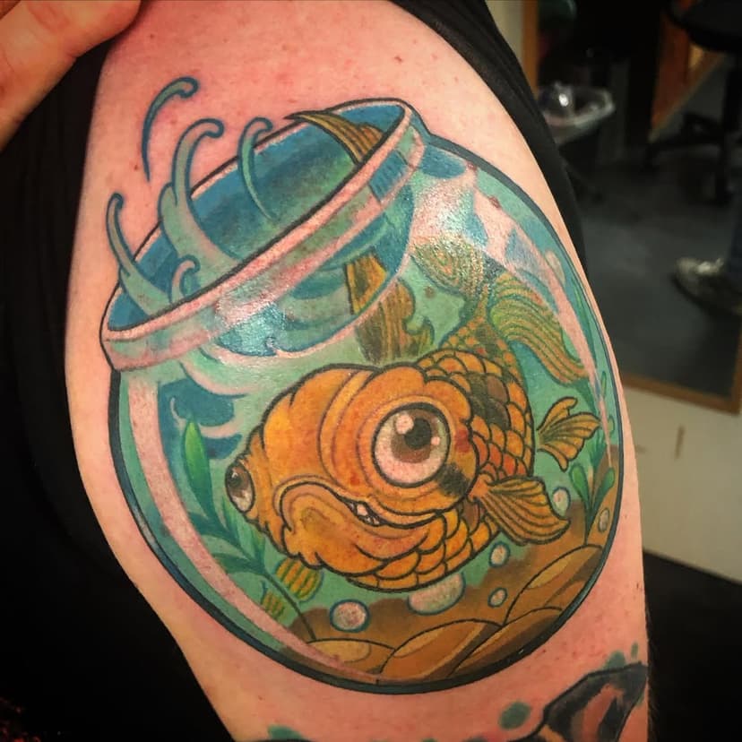 Every session with Misha is a winner! Here’s a tribute to his fish who killed all the other fish in the tank!