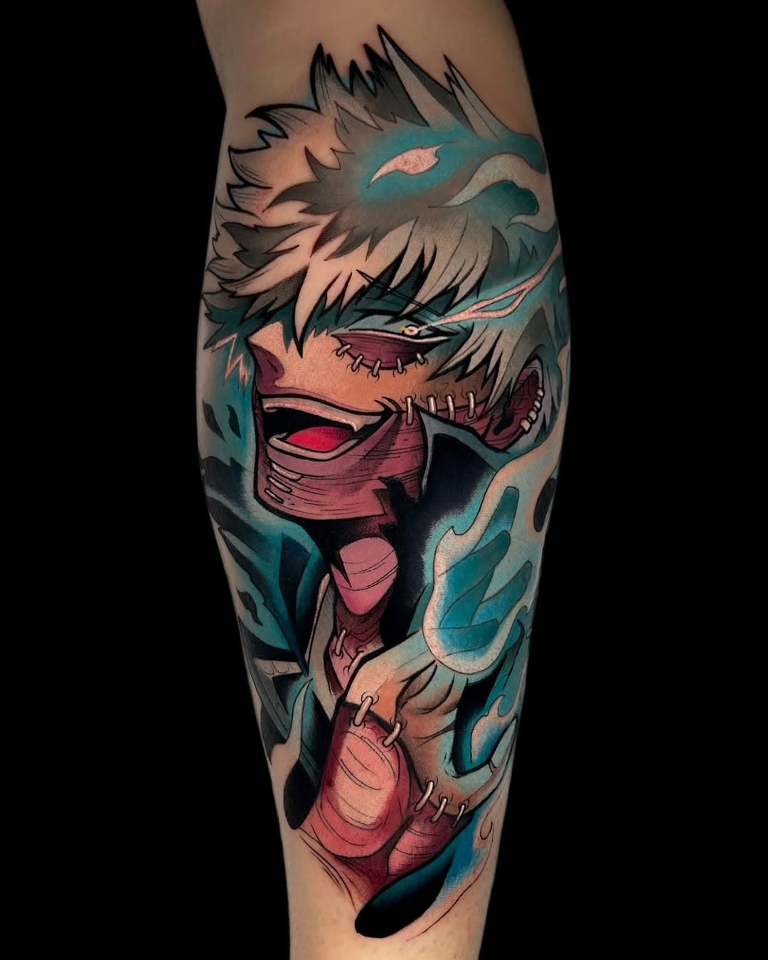 DABI !!!

Done with :

@cheyenne_tattooequipment 
@radiantcolorsink 
@radiantcolorseurope 
@radiantcolorscrew 
@charlieradiant 
@bheppo 

#dabi #fire #flame #blue #todoroki #myheroacademia #mha #bokunoheroacademia #hero #power #anime #manga #animetattoo #tattoo #tatuaje #tatouage #inked #otaku #japan #cheyenne_tattooequipment #radiantcolorsink #bheppo