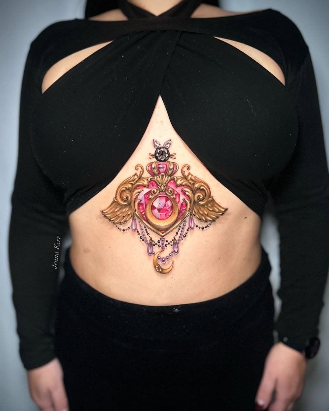 Who loves sailor moon tattoos? 🌙 
And what sailor moon tattoo would you have? 💎

Thank you Amara! 💖

You can see the week old healed version of this piece in my story highlights. 

Created with:
@worldfamousink 
@dermalizepro 
@kwadron 
@sniper_tat 
@killerinktattoo 
@fkirons 

#sailormoontattoo #jennakerr #jeweltattoo #newyorktattooartist #newyorktattoo #newyork #sailormoon #sailormoonfanart #worldfamousink #killerink #dermalizepro #kwadron #crystaltattoo #jenstones #goldtattoo
