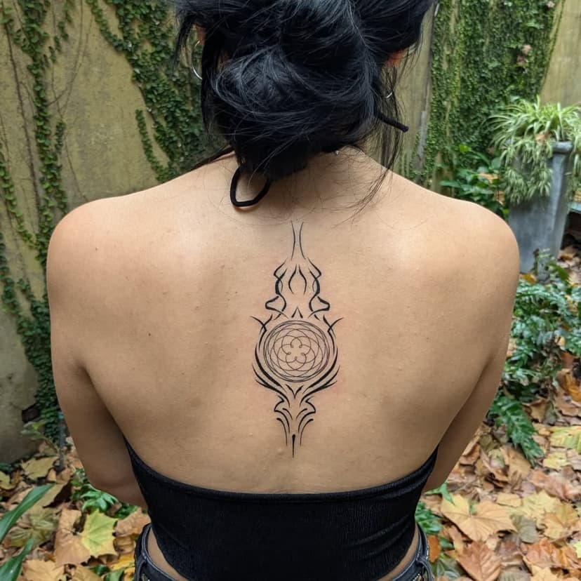 Commissioned by my customer. It was a pleasure to work on this ornamental and geometric design. As always - thank you for your trust 🌱 
Done at @italwayshurtstattoo
I still have couple spots left for this month! DM to book

#tattoo #backtattoo #ornamentaltattoo #houstontattoo #bodyart #blackink #inked #linework #texastattoo