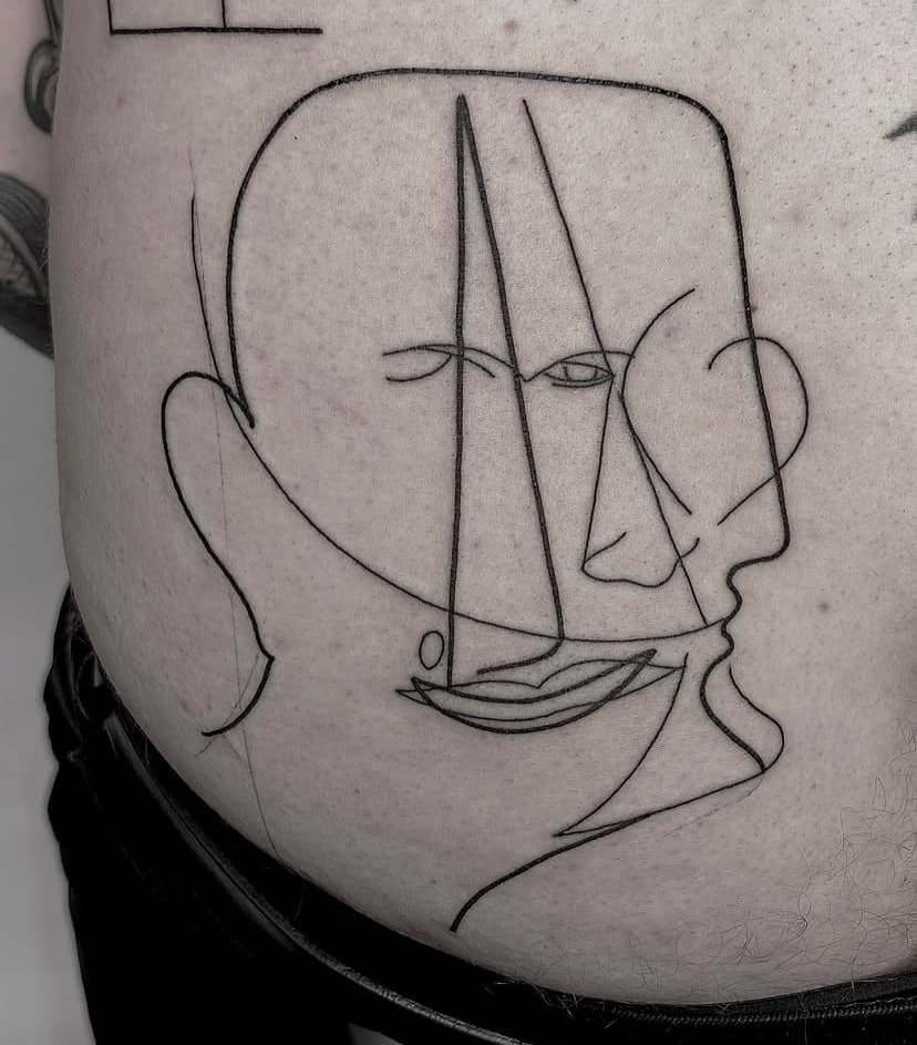 All these straight lines pulled by @calebkilby , no sweat or pressure involved 😝 🖤 To book in with Caleb, please email stubborncecil@gmail.com
