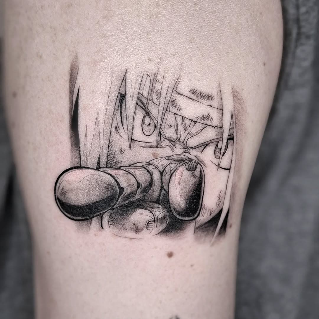 Edward Elric ⛓️🔗⚙️| FULLMETAL ACHEMIST| 
J'aimerai bien faire Alphonse Elric je ne l'ai pas encore tatoué 

_ _ _ _ _ _ _ _ _ _ _ _ _ _ _ 
#YokaiHermit #animemasterink #animeTattoo #anime #fullmetalalchemist #Edward #alchemist