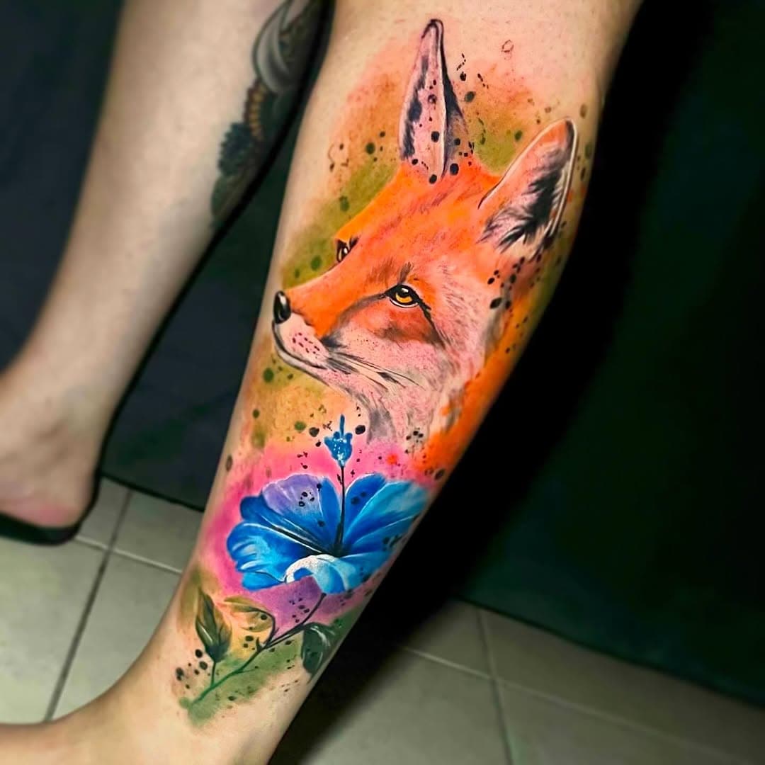 Raposa 🦊 feita na @mizrain_almeida obrigado por confiar no meu trabalho 😍