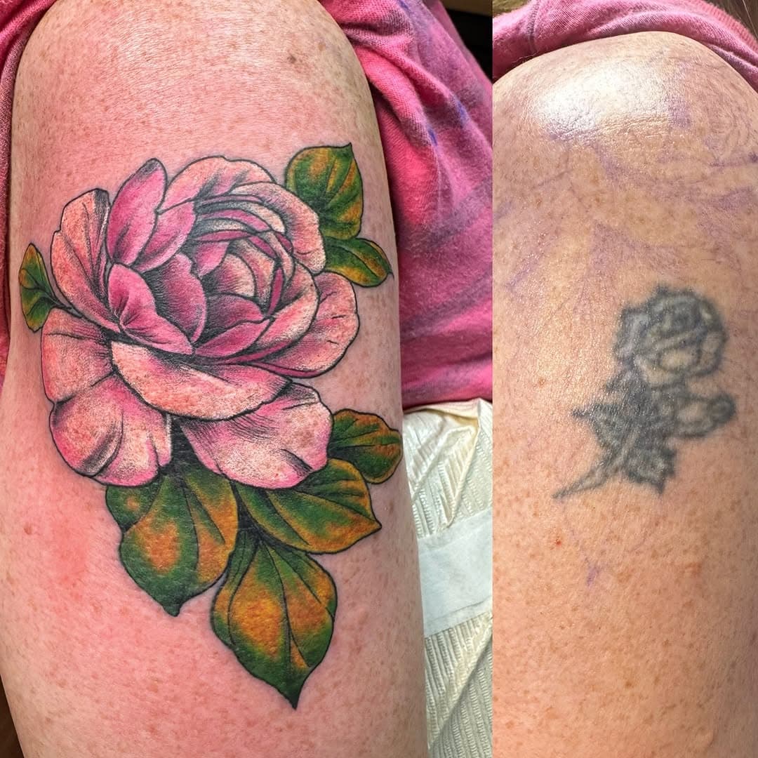 Tattoo by @craighelmich #coveruptattoo#peonytattoo 
✖️
✖️
✖️
#gettattooed#hextat#empireink#artistlife#inkmasterangels#InkMaster #Pittsburgh #PittsburghTattoo #PGHTattoo #PittsburghTattooArtist #pyramidtattoopgh #PittsburghTattooShop #Pyramid #PyramidTattoo #ladytattooers#bridgeville#pittsburghsbest#yinzer#tattoo#inked #tattoo#412#radtattoos#mauitattoocompany