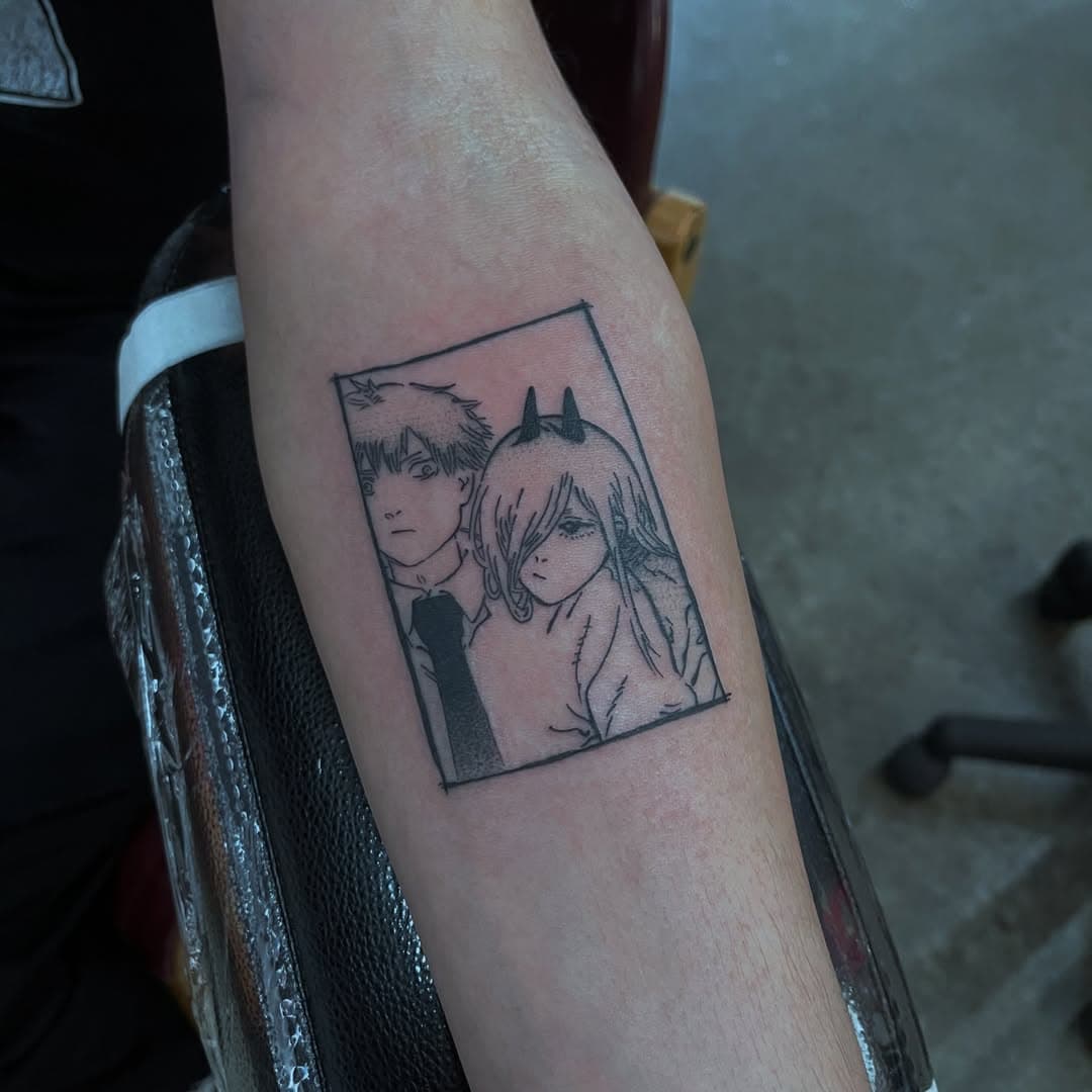 CSM tatts❤️‍🩹
•
•
•
•
•
#tattoo #tattoos #contemporarytattoo #contemporarytattoos #contemporarytattooing #bodyart #art #manga #anime #animetattoo #animetattoos #chainsawman #denji #pochita #blackwork #blackworktattoo #blackworktattoos #hatchbackirons #eugene #eugeneoregon #salem #salemoregon #portland #portlandoregon #pdx #seattle #seattlewashington #oregon #washington #pacificnorthwest