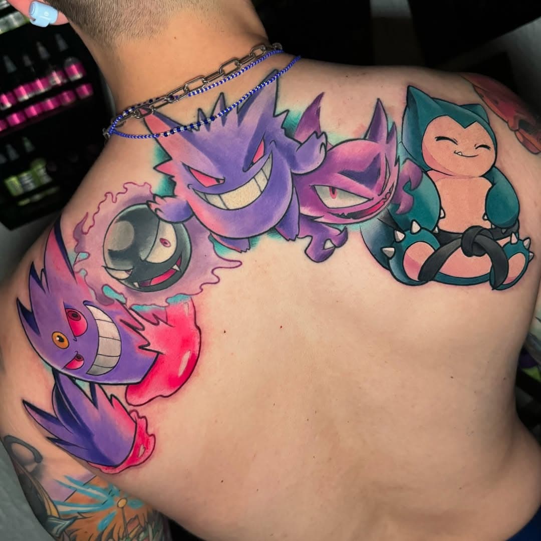 Continuamos con esta tatuaje de Pokemon para Yuselin

Realizado con cartuchos Emalla y tintas electrum 😍