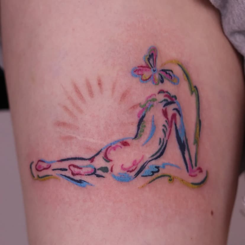 a delicate break ✨ thank you M for your trust with this. 
-
i am ALWAYS open to work around & over scars, please reach out if this is something that has been on your mind!
-
booking Vancouver & Saskatoon via link in my bio!
-
done @bebop_ink 
#vancouvertattoosartist #saskatoontattoo #saskatoontattooartist #vancouvertattoo #whimsicaltattoo #scarcoverup #cutetattoo