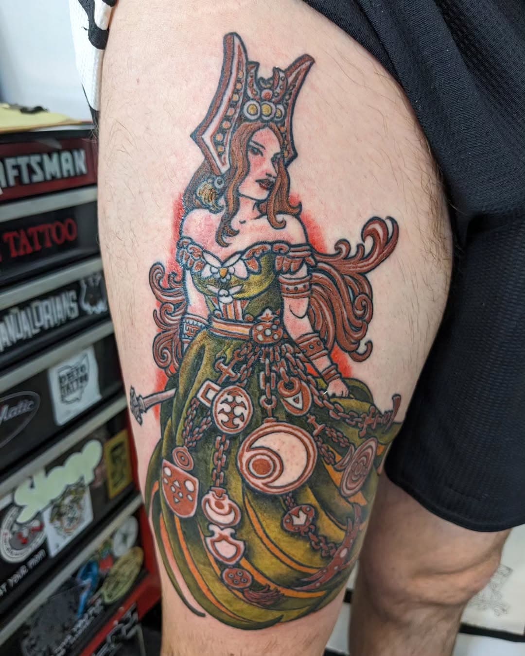 I did the color on this one today. Thanks again, Andrew!