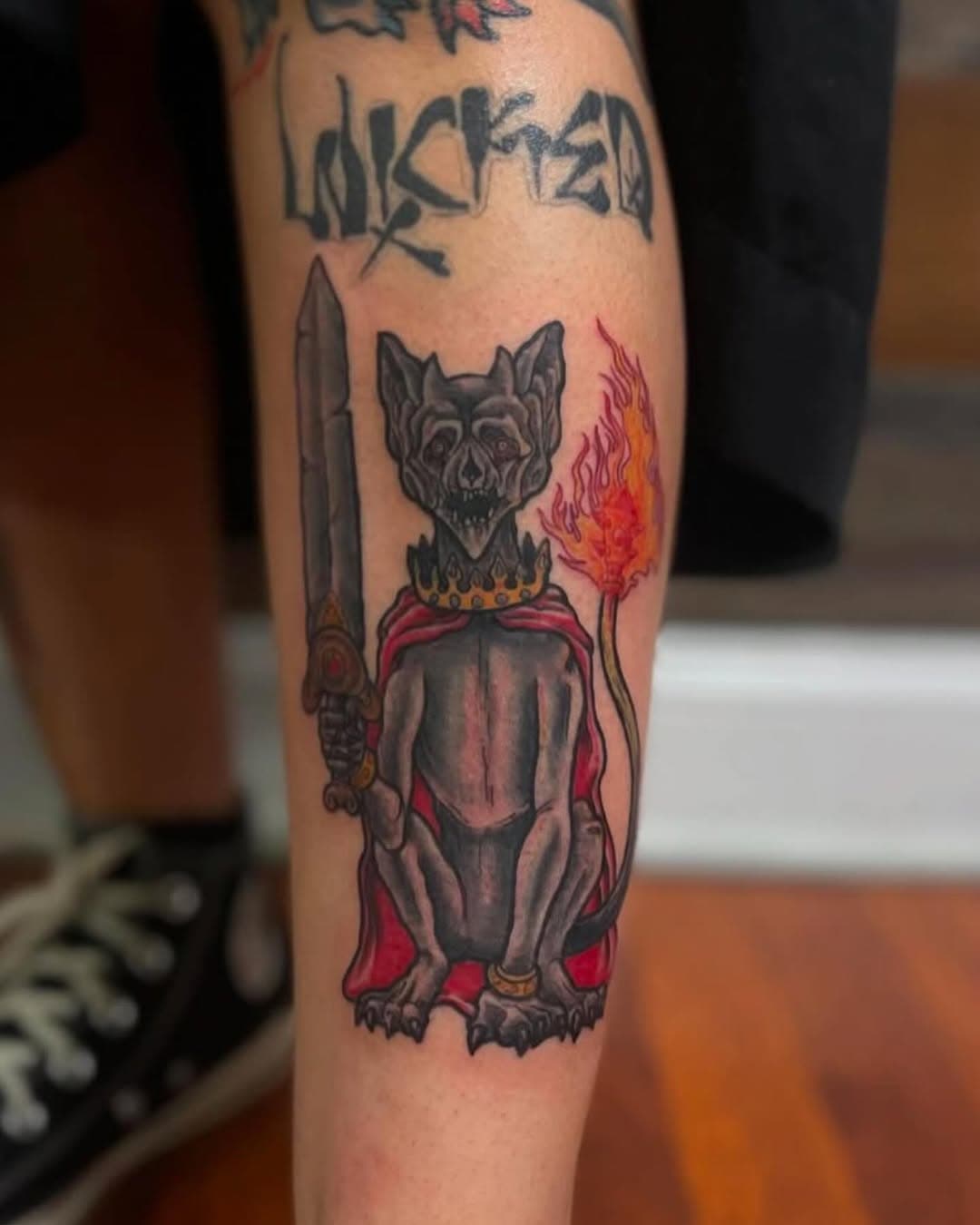 Erdtree Burial Watchdog tattoo by Paul Bachman ( @paul_bchmn )

#ErdtreeBurialWatchdog #eldenring