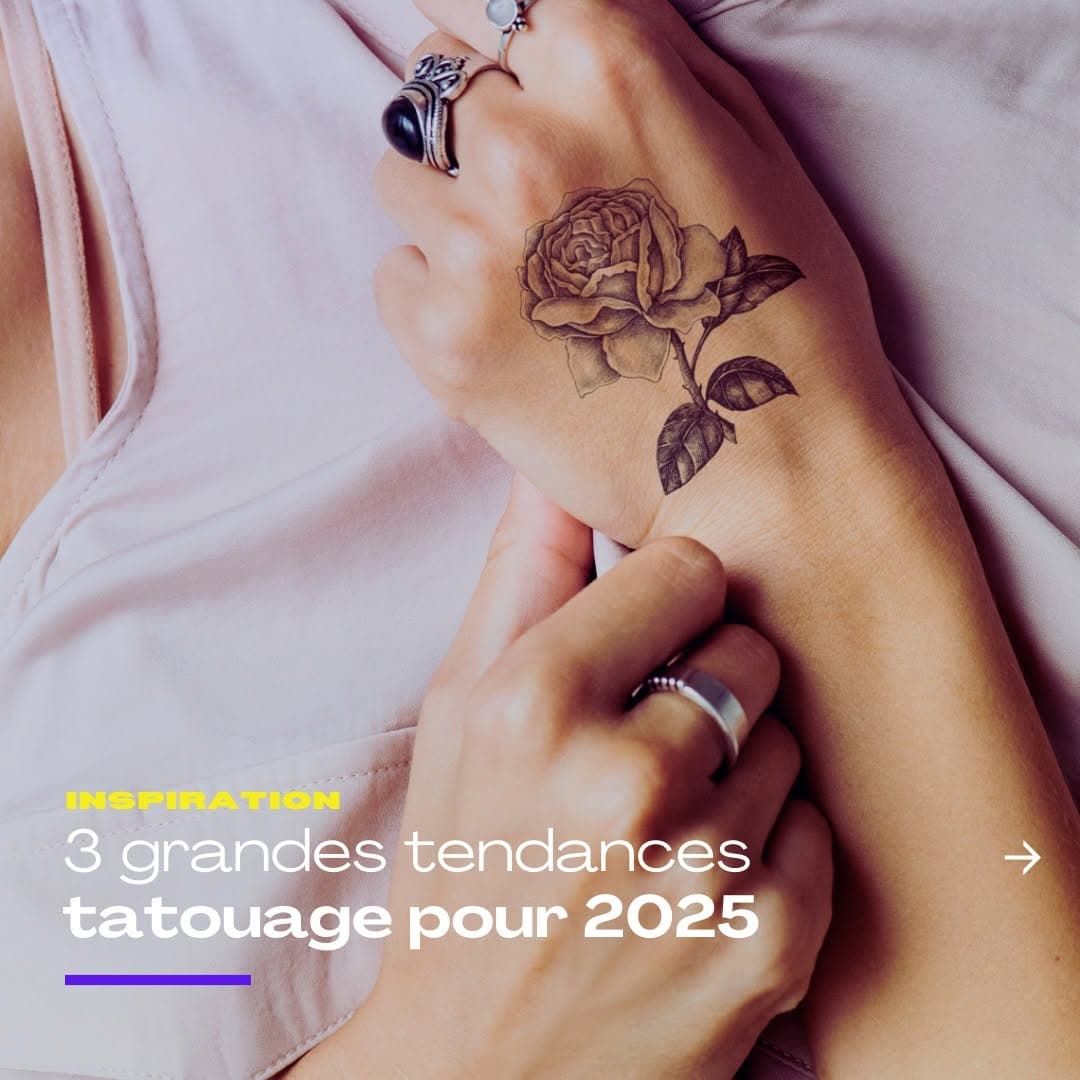 🌟 Tendances tatouage 2025 : Quelles histoires allez-vous graver ?

L’année 2025 s’annonce sous le signe de la finesse et de l’élégance. Voici les styles qui marqueront cette nouvelle année, et que nos artistes adorent réinventer :
Cette année, le tatouage devient encore plus personnel et symbolique. 

Les styles qui nous inspirent déjà :

🌺 Floral & Végétal : Une ode à la nature, toujours intemporelle.
🖋️ Fineline : Pour les amateurs de subtilité et de finesse.
🔗 Ornemental et Mandala : Des œuvres à la symétrie parfaite qui apaisent et inspirent.

✍️ Un projet ? Venez nous en parler, nos artistes sauront le transformer en œuvre d’art.
📍 Nos shops : Lyon, Villeurbanne, Chambéry, Grenoble.
💡 Commenter votre style préféré parmi ces tendances !

#Tatouage2025 #TattooStyle #FloralLovers #MandalaDesign #OrnementalVibes #MBAMyBodyArt #BodyArtLovers