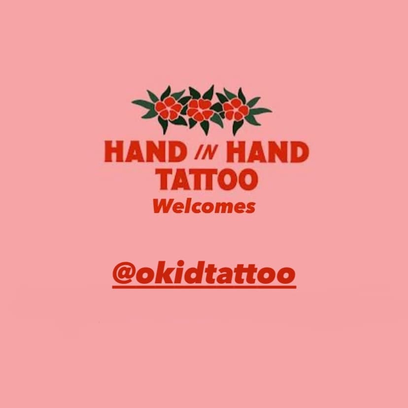 We are thrilled to announce the incredibly talented @okidtattoo will be joining us as a resident artist here at Hand in Hand! 
Tae will be with us Tuesday- Saturday 🫶🏻
Specialising in coloured micro realism but also down for any style. Dm or email Tae today to book!