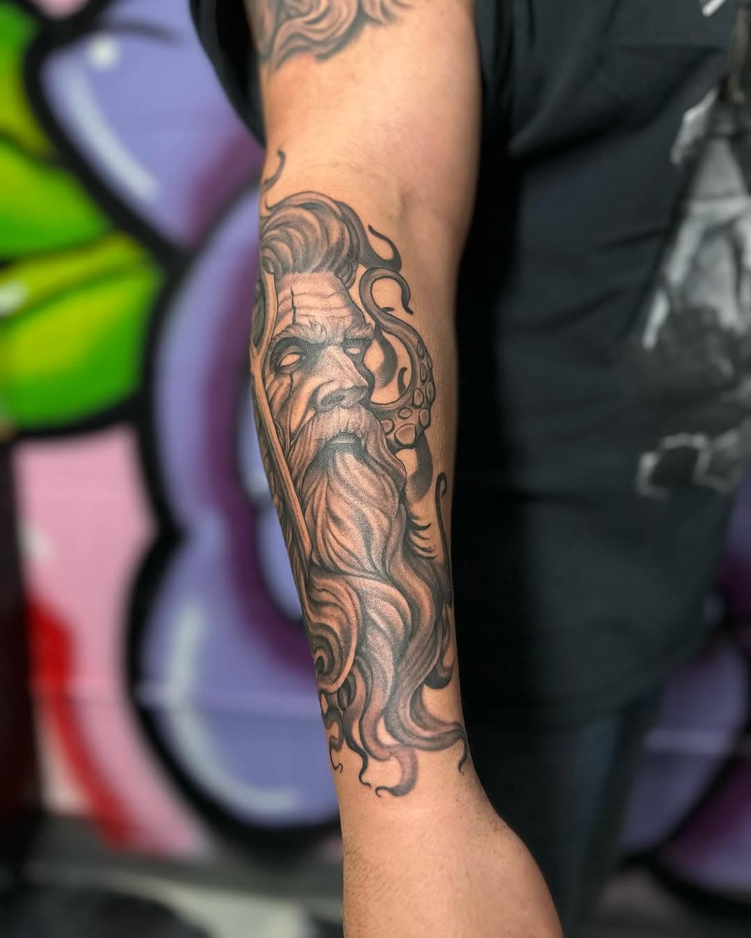 Poseidon 🔱 

#tat #tattoo #tattoos #tattooart #tattooartist #art #artist #southernutah #southernutahtattooartist #stgeorge #stgeorgeutah #lasvegas #lasvegastattooartist #lasvegastattooer #stgeorgetattooartist #modernartsstudiostg #Poseidon #poseidontattoo #blackandgreytattoo #greek #greekmythology