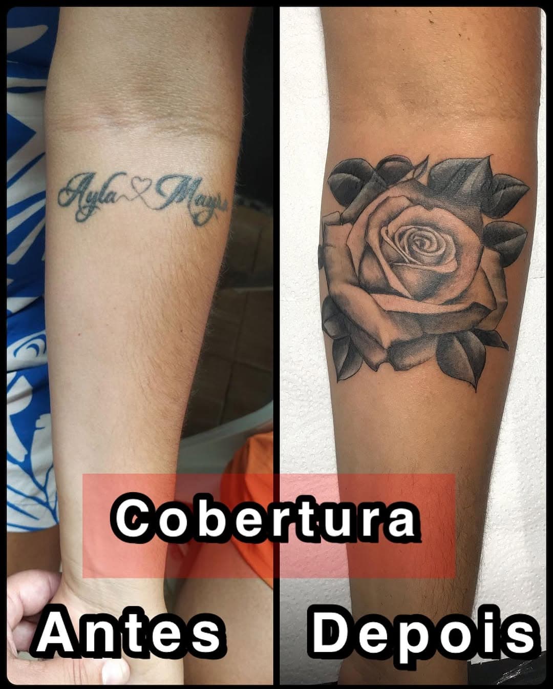 Cansado(a) de alguma tattoo antiga sua? 
Me chama ai, vamos bater um papo e ver o que podemos fazer para resolver isso! 😉