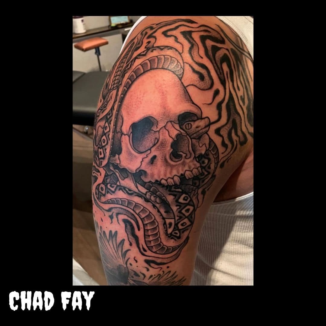 @chadmaxfay // Rattle snake vibrations for Ben! Such a fun piece!
DM to book!