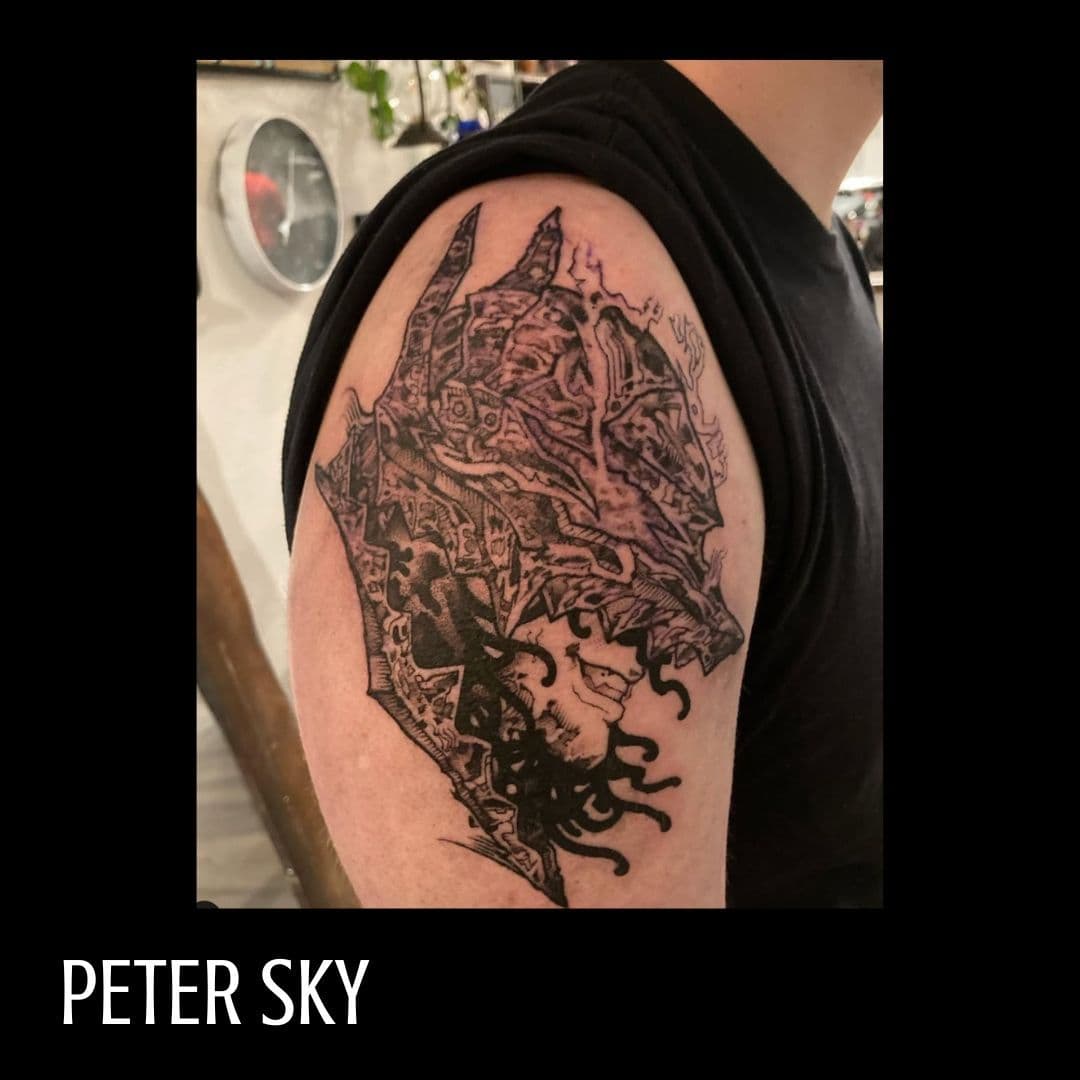 @peter_sky_tattoo // Super Fun Berserk Tattoo!! Now booking, DM to get going! #petersky #peterskytattoo #tattoo #tattoos #tattooer #local #arvada #custom #berserk #anime #denver #denvertattoo