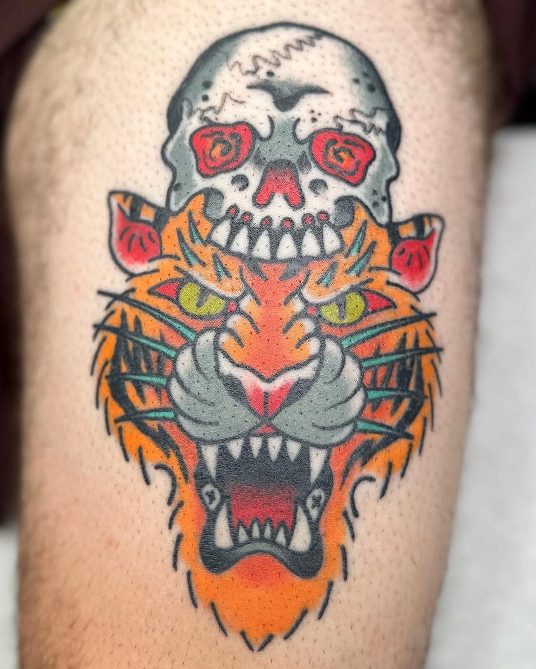 Healed n settled, I’m booking into February/March message me to set something up! Spots fill up fast.

#reapermadness #traditionaltattoo #boldlines #boldwillhold #aztrad #arizonatradtattoo #aztattoo #traditionaltattoos #arizonaartist #azartist #phxaz #arizona🌵 #gapfillertattoo #traditionalbangers #tempeaz #tempetattoo #mesaaz #mesa #gilbertaz #gilbert #asu #mcc #gcu #nau #tempetattooartist