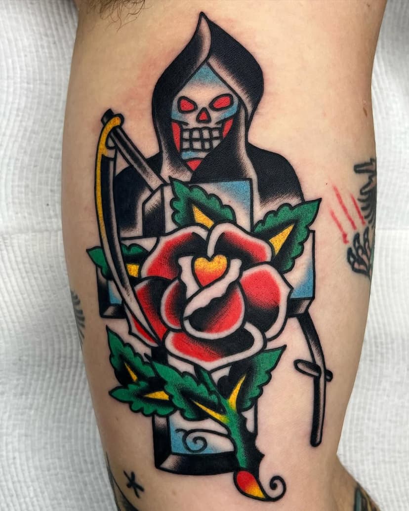 Classic colour designs always available. Thanks Ben! @alfredstreettattoo