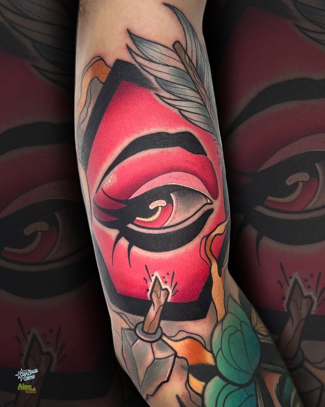 Eye neotraditional!! 👁️💗
Gracias Gavi una vez más !!!! 👏🏼😊

Realizado con:
@aloetattoo 
@versuscartridge 
@starbritecolors 

🦀WAYAMÚ TATTOO MÁLAGA 🦀

#tattoo #tattoos #tattooart #tattoodesign #tattoocolor #colortattoo #fullcolortattoo #ink #inkedgirls #inkedup #inkedgirl #inkedlife #neotraditionaltattoo #neotraditional #neotrad #neotradeu #neotradsub #neotradtattoo #neotraditionaltattoos #neotradicional #neotradicionaltattoo #neotradi #neotradstyle #neotraditionaltattooers #neotraditionaleurope #neotradworldwide #neotradsp #neotraditionalart #neotraditionalworldwide #neotradtattoos