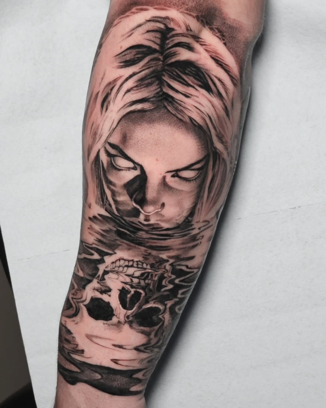 Swamp witch 

@kingpintattoosupply @dynamiccolor @painfulpleasures