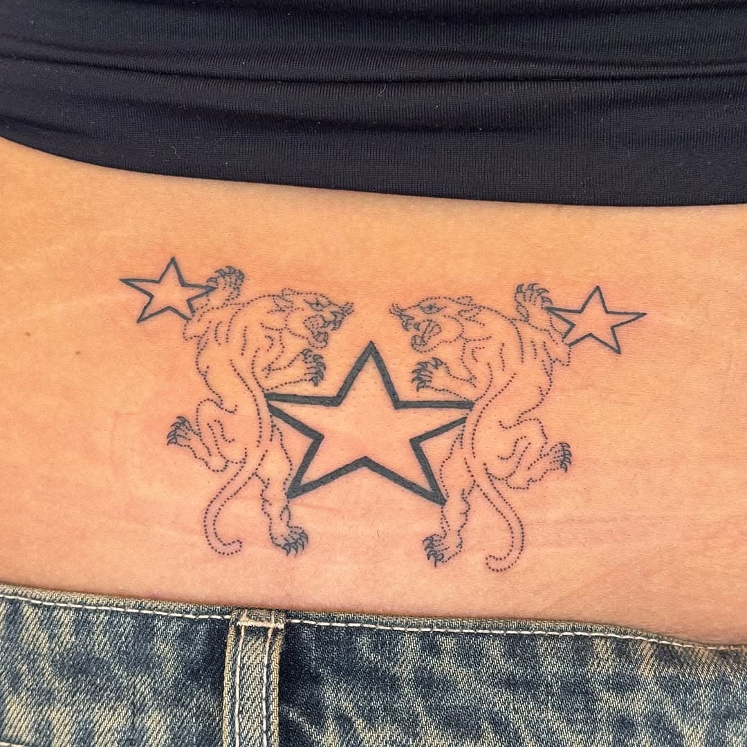 ☆ panther tramp stamp ☆