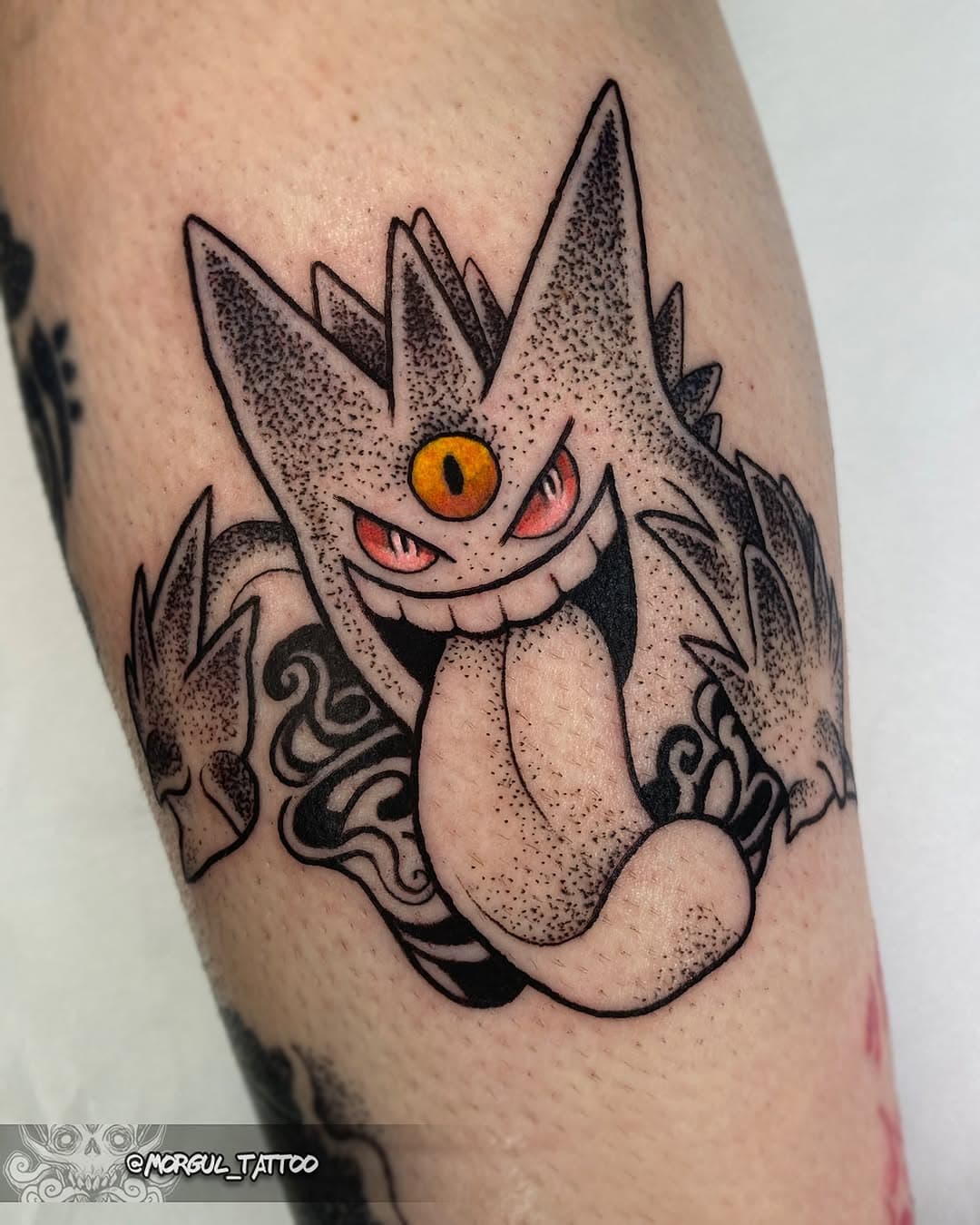 💜👻 MEGA GENGAR 👻💜

¡Muchas Gracias Darío!

#pokemon #pokemontattoo #morgultattoo #morgultattoohuelva #morgultattoodesign #huelva #nintendo #nintendotattoo #gengar #gengartattoo #megagengar