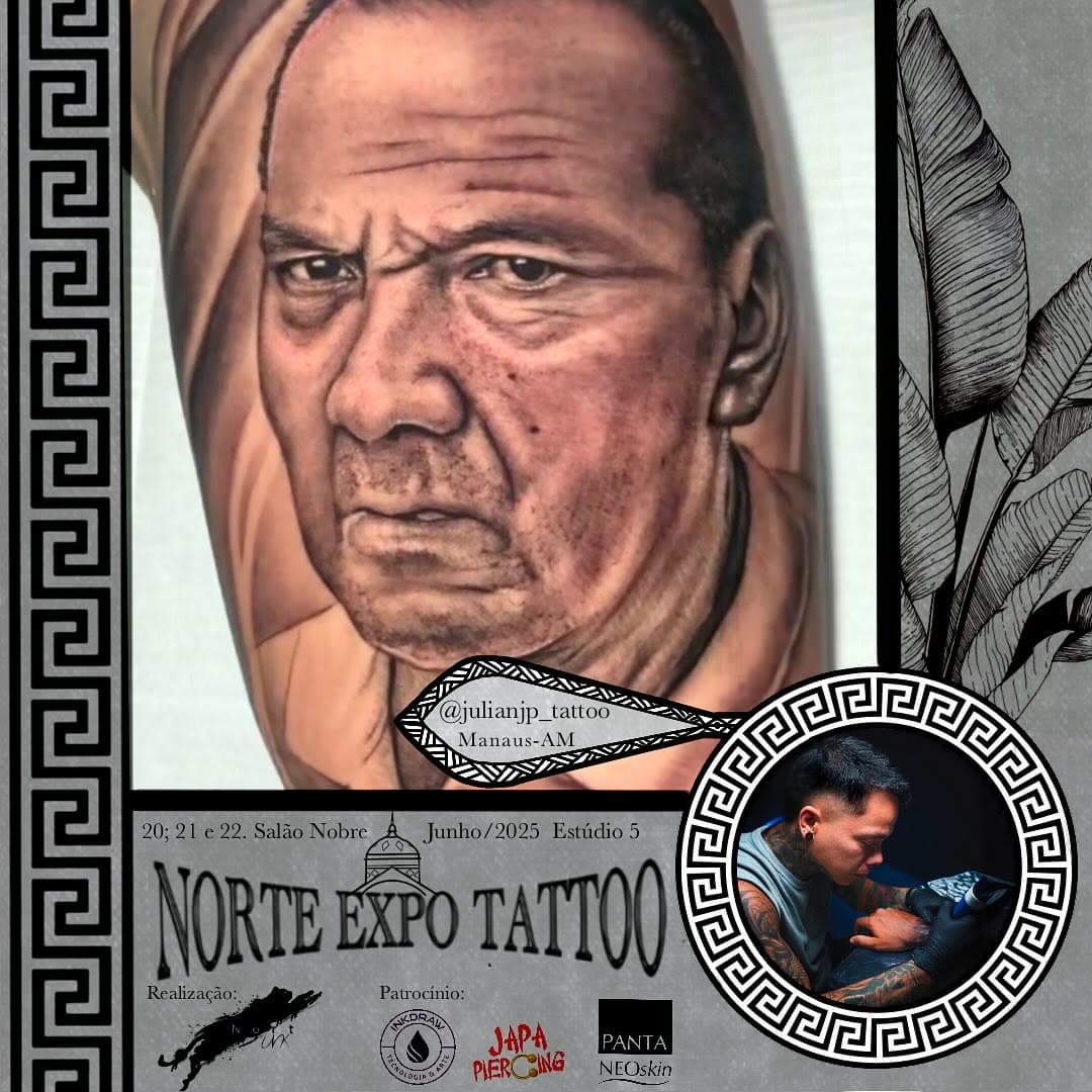 ARTISTA CONFIRMADO @julianjp_tattoo 
MANAUS AM