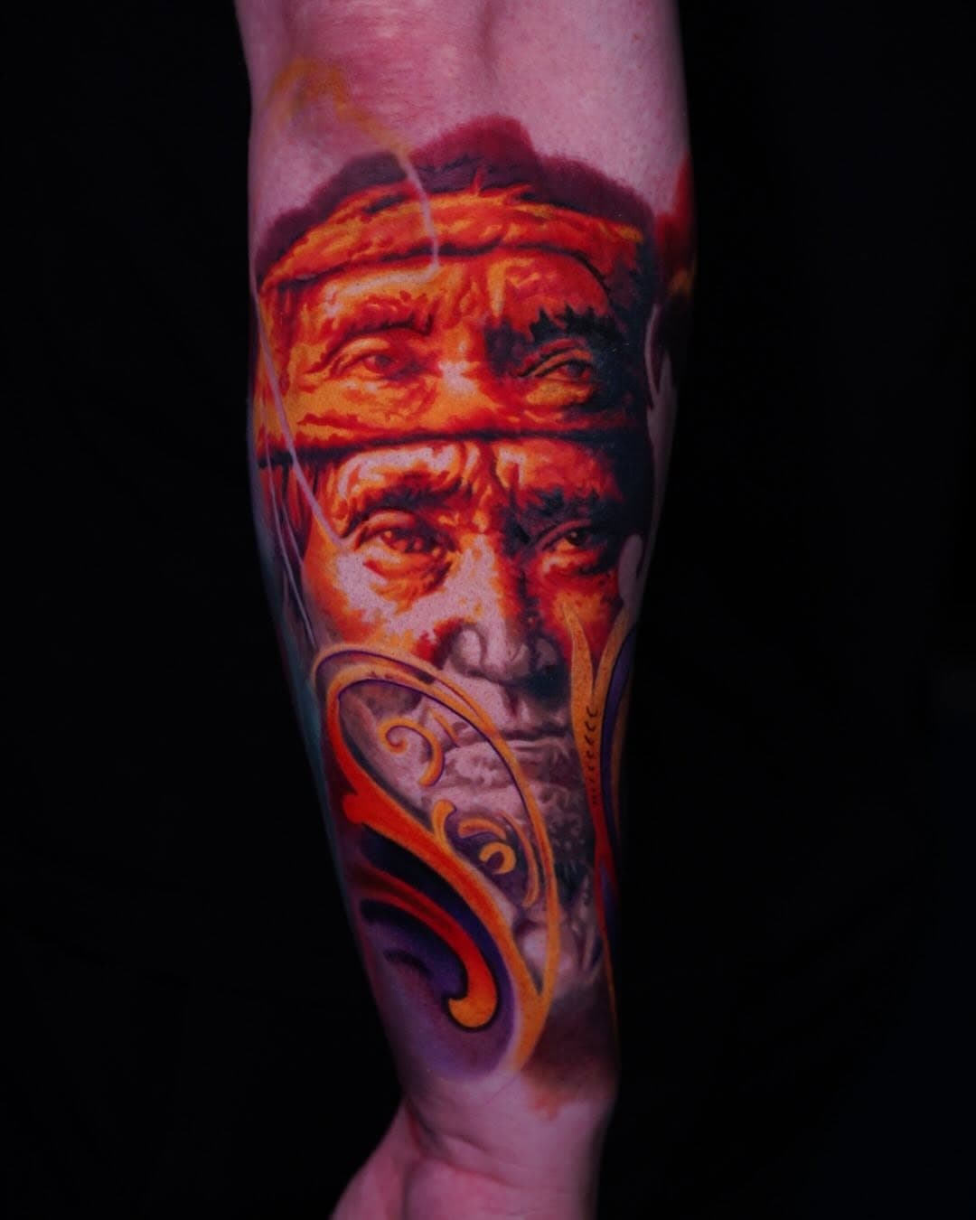 One of my favorite pieces I’ve done. I am currently booking for April and May and looking to do more stuff like this. For all tattoo inquiries please visit my website Medztattoos.com