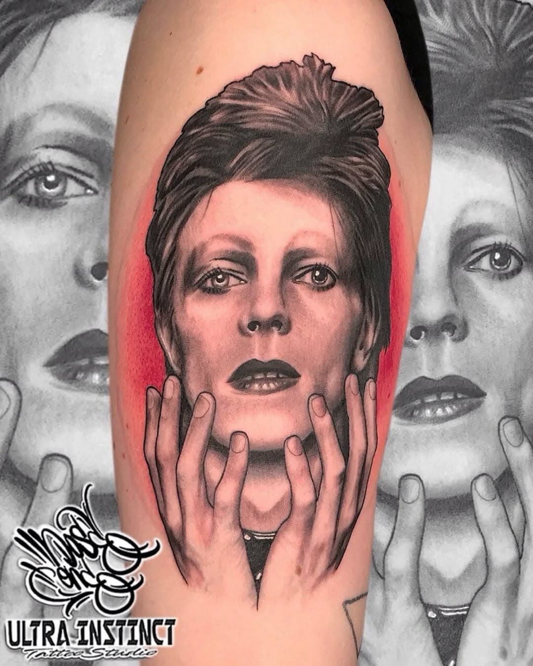 ⚡BOWIE⚡A legend for a legend. A special piece for my first apprentice and bestest of friends @katiee.katana wish you were here❤️
.
.
.
.
.
.
.
.
.
#portrait #portraittattoo #portraits #realismtattoo #realism #realistictattoo #tattooed #tattoo #tattoos #tattooing #tattooartist #tattooart #tattooist #tattooideas #blackandgreytattoo #ultrainstincttattoostudio #ultrainstincttattoo #dosetattoo #bishoprotary #kwadron #kwadronneedles #cheyennetattooequipment #alagoryink #eternalink #vancouvertattoo #vancouvertattooartist #langleytattoo