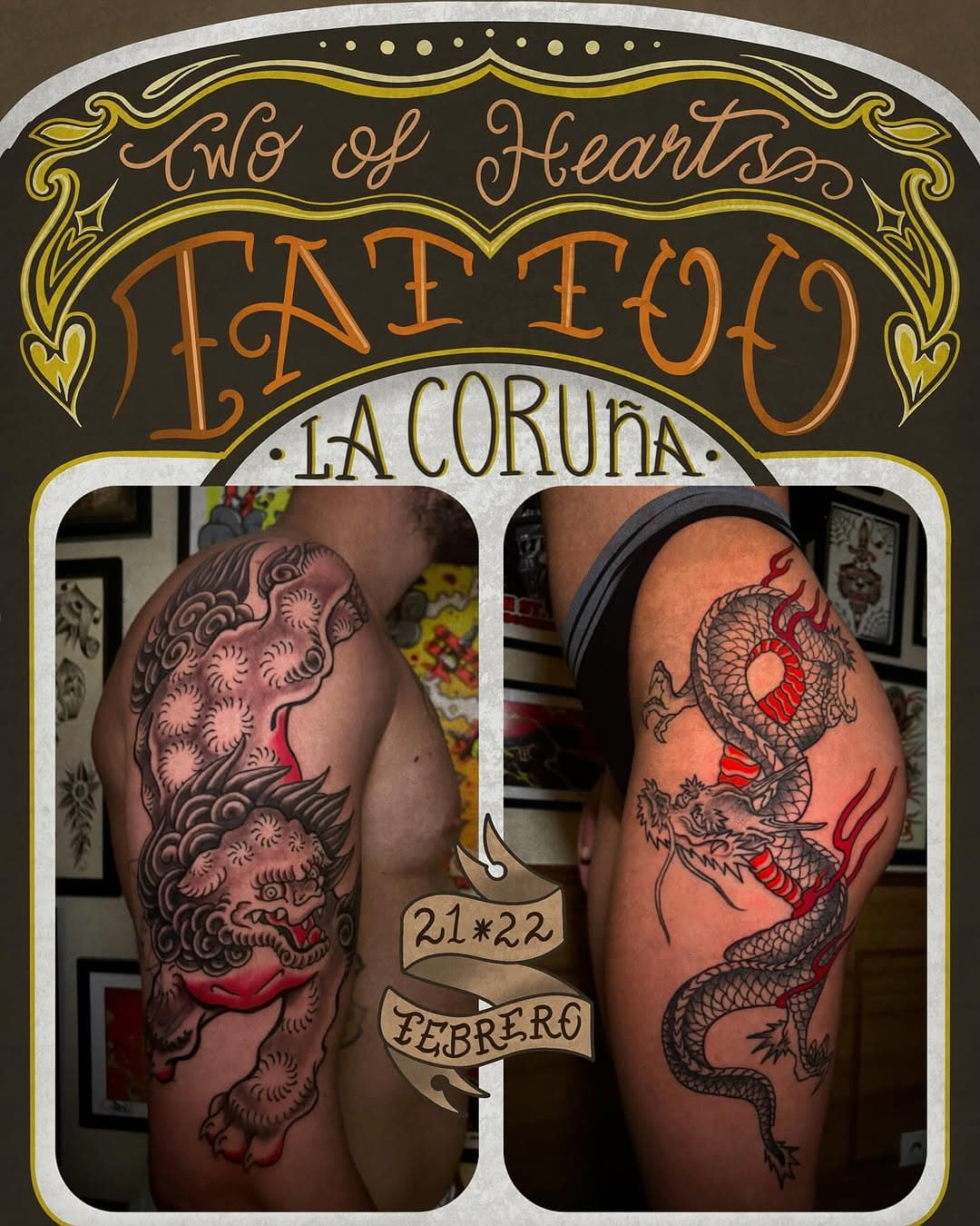 ✨Los días 21 y 22 de febrero estaré tatuando en A Coruña, en @twoofheartstattoo 
• si estáis interesados en alguno de estos diseños o tienes alguna idea no dudéis en escribirme!