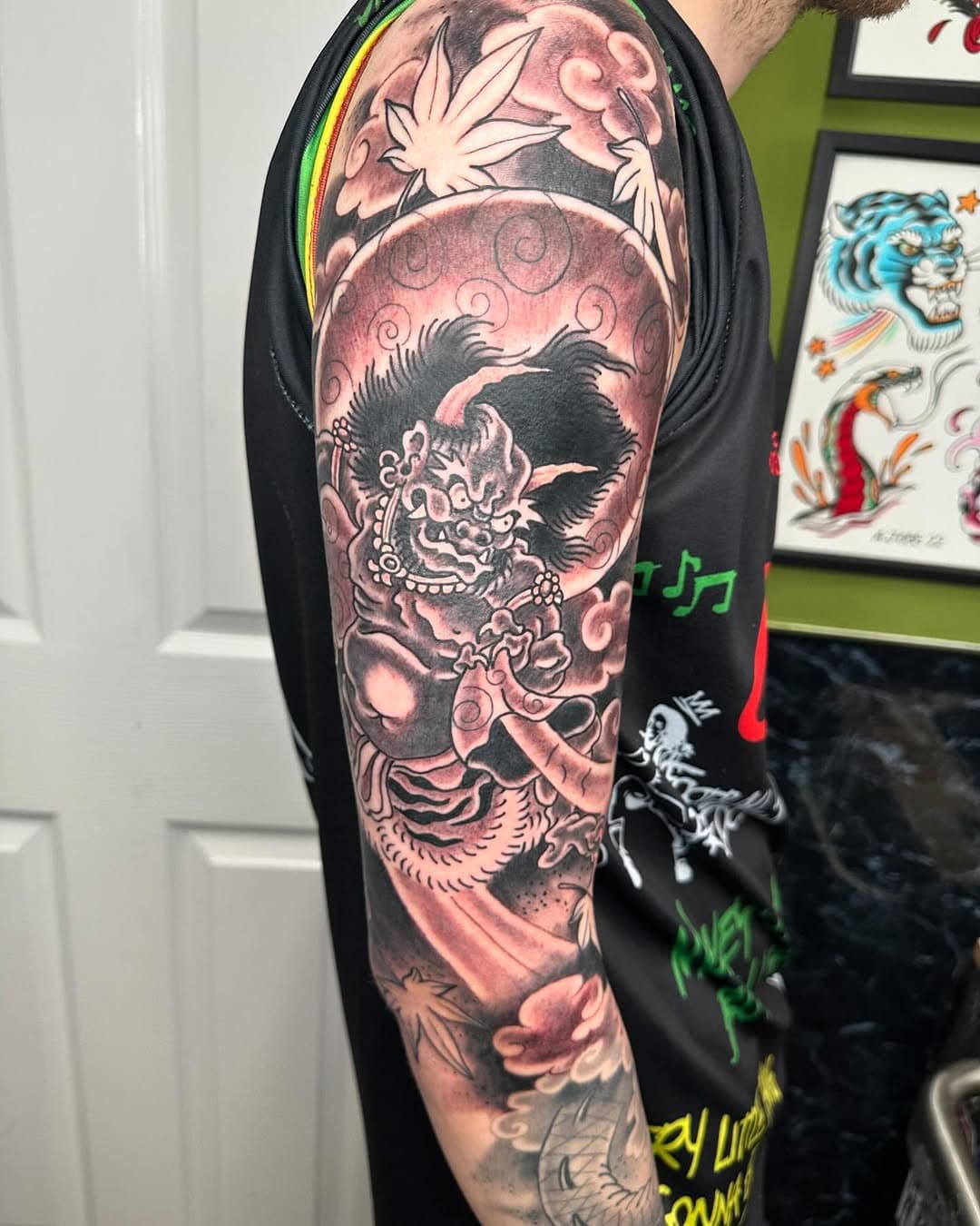 Fujin added to Jakub’s sleeve today