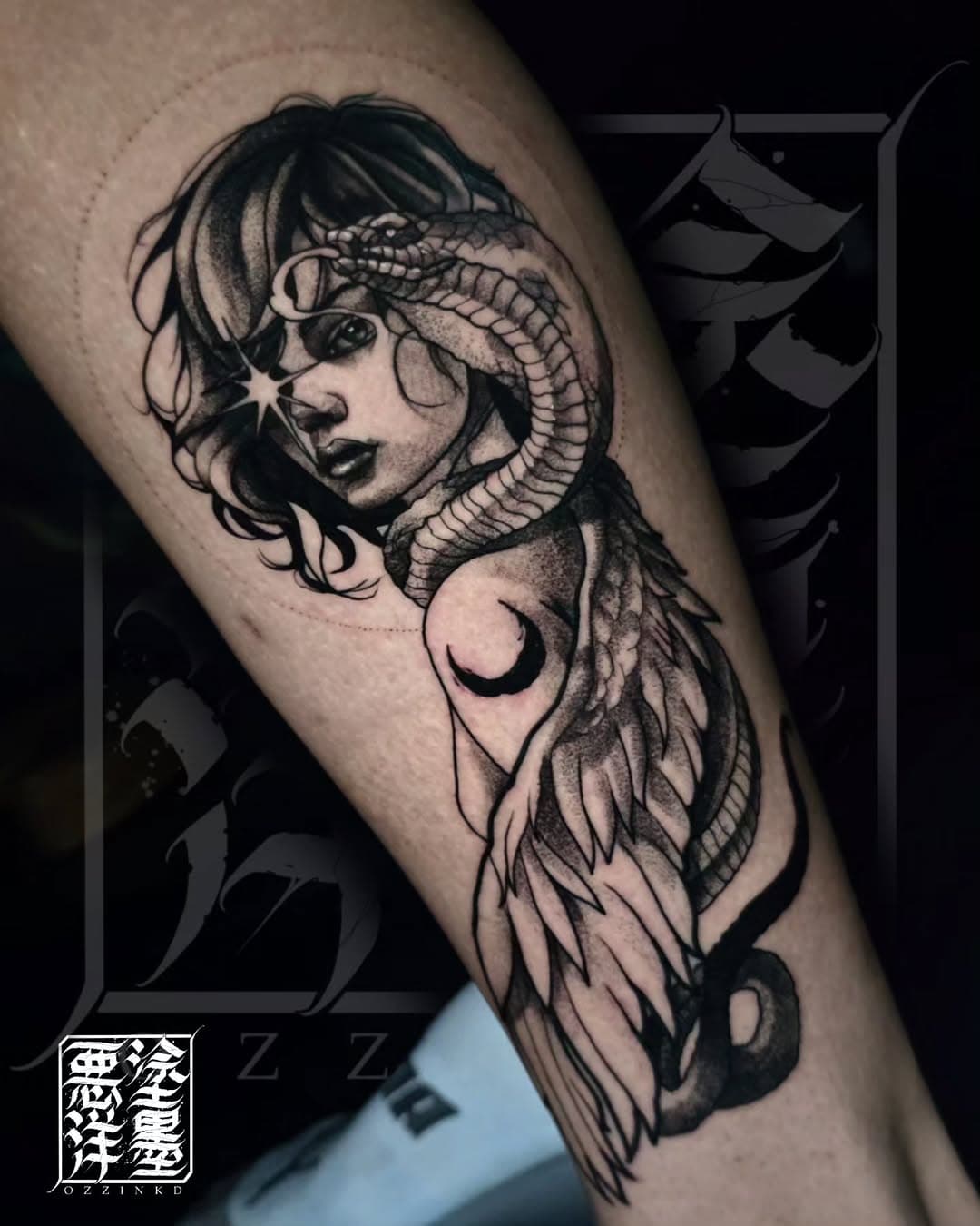 • Inanna Ishtar •

Aquí una interpretación personal de la diosa Mesopotámica Ianna Ishtar para @jorge._c.v que me dió total confianza y libertad de diseño!

Citas y cotizaciones al DM 

#blackworktattoo #blackwork #neotraditional #ozzinkd