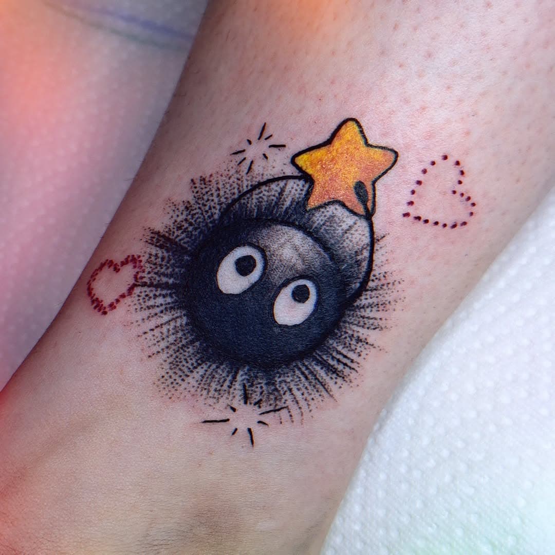 #rußmännchen #ghibli #ghiblitattoo #animetattoo #gamingtattoo #cosplay #rußmännchentattoo #chihirosreiseinszauberland #ghiblitattoo