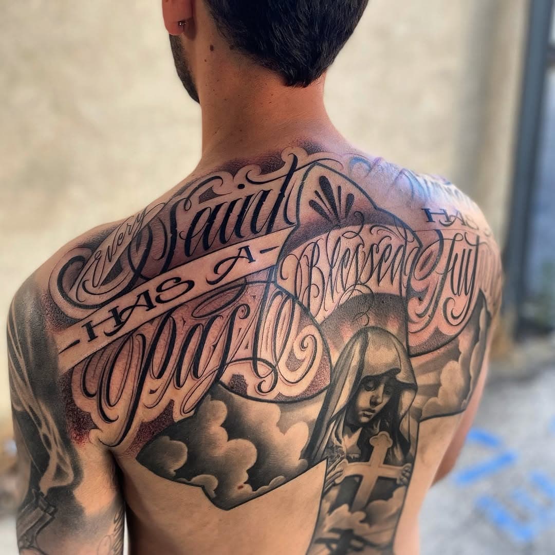 W.I.P 

collaborating with some smooth BNG from the man ! @walshy_tattoos 🙏

Done at @villains_tattoo_co using @rawpigments @kwadron @balmtattooasiapacific 

#all4thekauze #customscript #freehandlettering #letteringtattoo #perthisok #finelinetattoo #tattooideas #tattoo #perthtattooartist #scripttattoo #typography