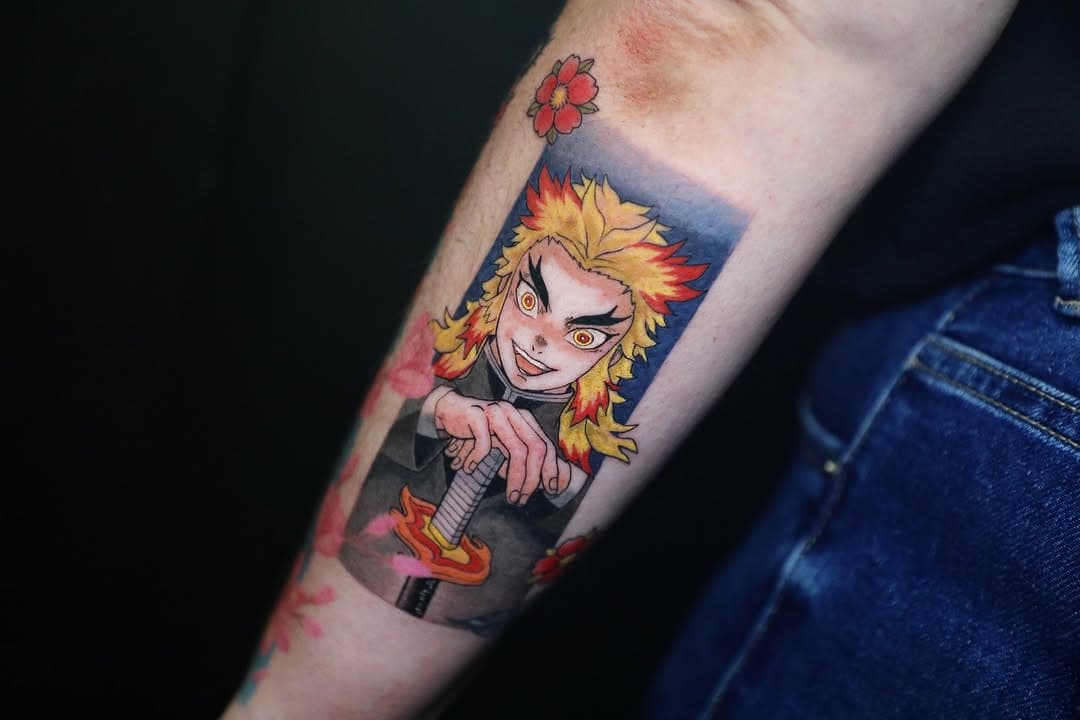 🔥 Rengoku sur avant-bras ! 🔥

Gros plaisir de tatouer Rengoku de Demon Slayer sur un avant-bras ! J’adore bosser sur ce genre de perso, avec ses flammes et son regard intense. Ça rend super bien sur la peau et j espère que pour vous le résultat est à la hauteur du personnage !

Merci à tous pour votre confiance 

💬 qui est votre pilier préféré ? Dites-moi en commentaire ! 👇

🔥 #Tatouage #DemonSlayer #Rengoku #AnimeTattoo #MangaTattoo #FlameHashira #InkArt #TattooLife #TattoosOfInstagram