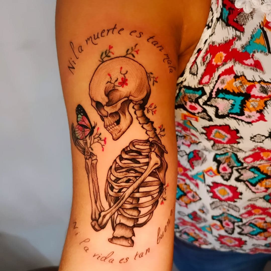 Ni la muerte es tan mala, ni la vida es tan buena! 
Citas al 4436333517
#DarkTatto #MoreliaInk