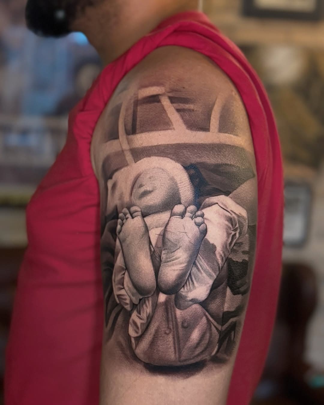 Homenagem do grande @ederhenrique850 sua filhinha Cecília. Muito obrigado pela confiança meu amigo!

Atendendo:
@mist.tattoos 
@hideout.tattoo 

Apoio com os melhores materiais:
@medinatattoosupplies