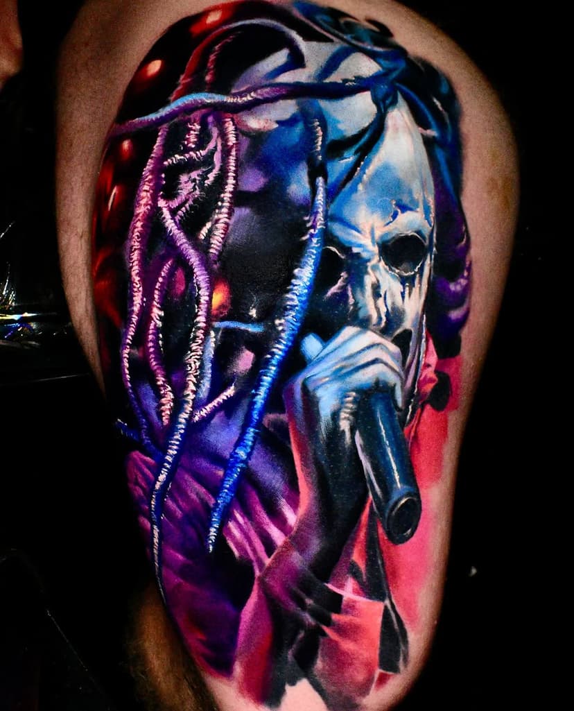 Corey Taylor @coreytaylor from Slipknot @slipknot  tattoo done at @deaditattoo 
Booking April in Kraków 
@intenzetattooink 
@intenzeeurope 
@aftercareh2ocean 
@emalla.official 
@killerinktattoo 
@sniper_tat 

#tattoo #tattoos #slipknot #slipknottattoo #coreytaylor #coreytaylortattoo #ink #inked #inktattoo #colortattoo #colortattoos #colortattooartist #intenze #intenzetattooink #intenzeink #intenzeproducts #h2ocean #aftercareh2ocean #h2oceanaftercare #emalla #emallaneedles #emallacartidges #tatuaz #tatuaż#tatuaże #tattookrakow #krakowtattoo #deaditattoo