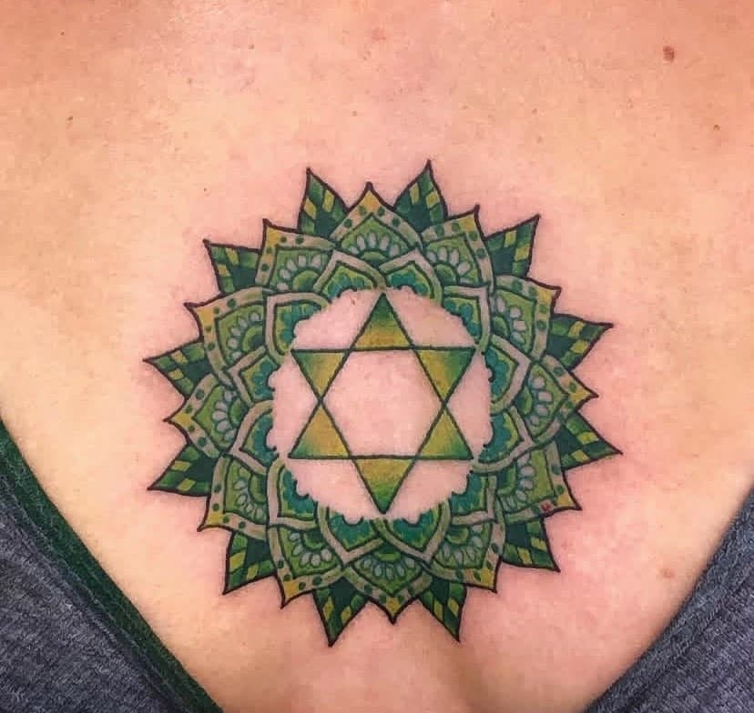 Heart Chakra Open! DM or text Calli at 970-739-8585 to schedule your next tattoo! 

IET is a by appointment studio located in beautiful Cortez Colorado! Calli has over 25 years of tattooing and our private studio offers a more personalized! 🤘🏻 

#heartchakra #heartchakratattoo #chakratattoo #colortattoo #coloradotattooartist #cortezcolorado #montezumacounty #durangotattooartist #durangocolorado #farmingtonnm #moab #telluride