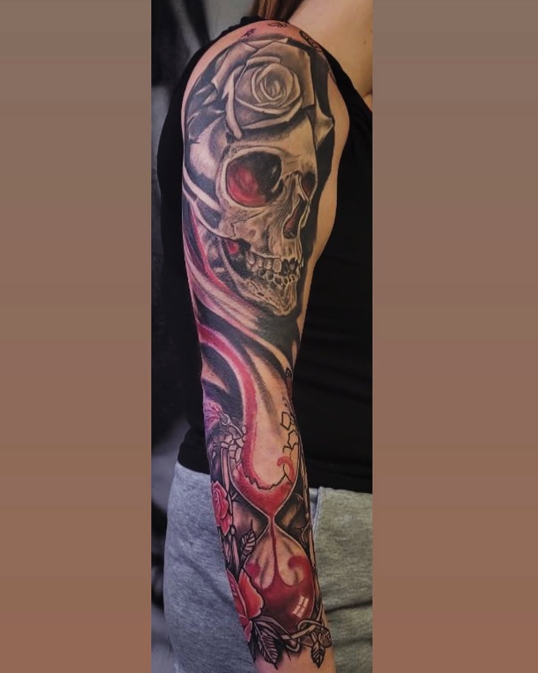 Do you think you could handle this?!

I love getting to do big pieces that just flows together perfectly!

Thank you @artnoir_bodyart @fytsupplies & @wickedfast_skincare for always supplying me with the best!

Are you interested in an arm sleeve or leg sleeve? Message me to schedule. 🤘🏼

I hope you all have a wonderful weekend!

#TeamArtNoir #AdennaTattoo #tattoo #tattoos #ink #inked #arizona #art #skull #armsleeve #friday #tattooartist #tattooart #tattooed #tattoolife #tattooideas #artist #photo #instagood #tattoodesign #tattooing #instadaily #explore #explorepage #tattoostye