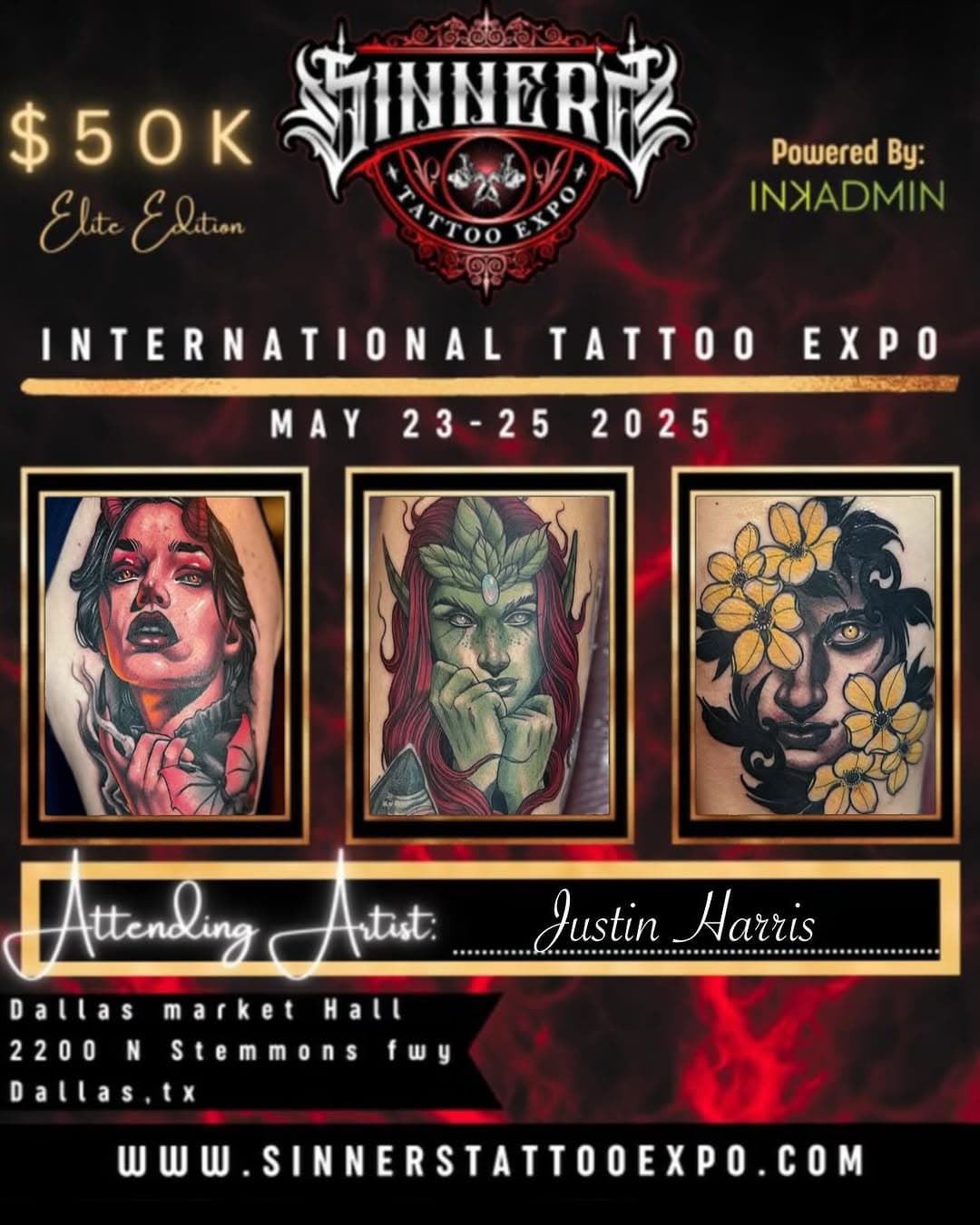 Big news! @greenbaybully , will be showcasing his ink skills at the Sinners Tattoo Expo this Memorial Weekend, May 23–25, 2025.

Don’t miss the chance to see his incredible work live—it’s going to be unforgettable! Want to attend? Hit the link in our bio to secure your spot today!

#sinnerstattooexpo2025 #tattooconvention