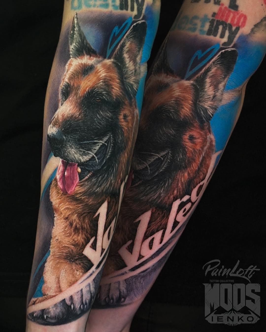 Хороший мальчик Джаред для Люды 🐕💜 #painloft #worldfamousink #mastpro #runa #ambitiontattoo_equipment #realistictattoo #dogtattoo #pettattoo #animaltattoo #tver #tvertattoo #тверь #тверьтату