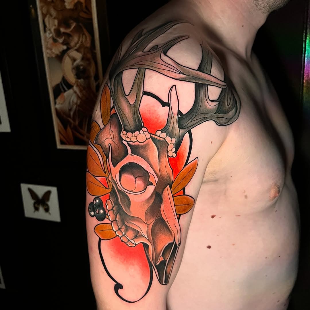 🦌🫎

@neotraditionaleurope @neo_traditional_tattoo @neotraditionaltattooers @cheyenne_tattooequipment #cheyennetattooequipment @barberdts_de 
@neotradtattz 
@neotraditionalspain 
@neotraditional.tattoos

 #tattoo #tätowierung  #neotraditionaltattoo #neotraditionaltattooers #neotraditionaleurope #flowertattoo #neotraditional #neotrad #neotradeu #neotraditionalart