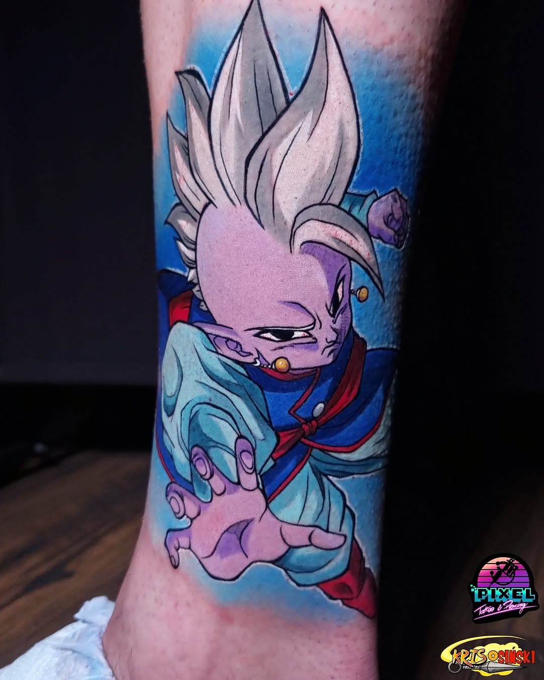 Kaioshin done for Patryk.
Buu Saga full leg sleeve in progress
Done with best stuff @pepax.official @barberdts_polska 
.
.
.
.
.
.
#tatuaże #tattoo #dziara #animeedits #animelover #animeart #otaku #polskichlopak #polskadziewczyna #pepaxcartridges #pepaxlance #dragonball #dragonballz #dbz #kaioshin #buu #majinbuu