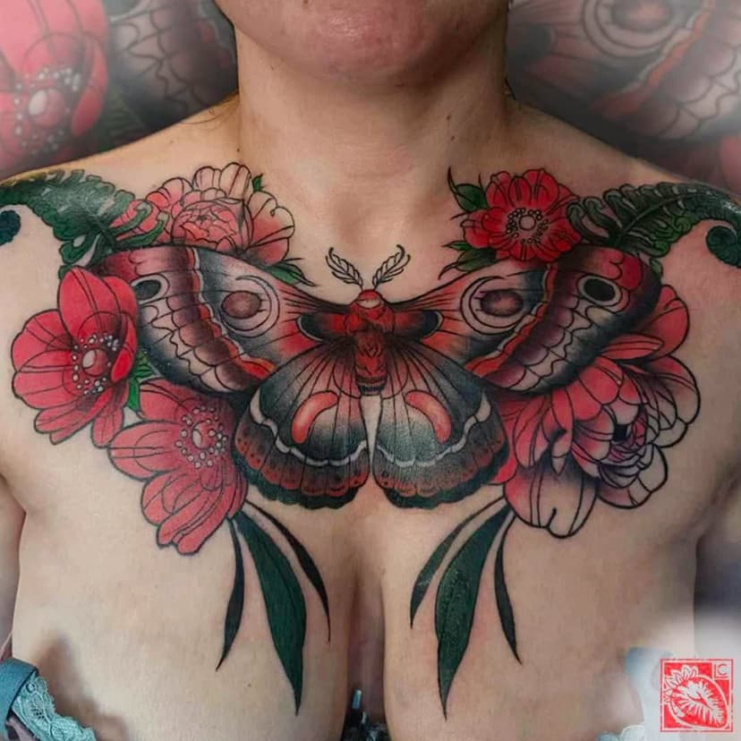 Incroyable chest realisé par Charlotte en 2 séances 🪴🦋 

Contact : @la_charlotte_tattoo 

#neotraditionaltattoos #neotraditionaleurope #neotradfrance #butterflytattoo #flowertattoos #colortattoo #chestattoo #redtattoo #igersgrandest #igersnancy #igersmetz #igerslorraine #nancyville #nancytattoo